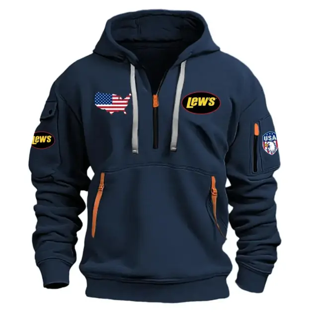 Lew's Exclusive Logo Performance Half Zipper Hoodie HCAH11501LSUS - Lew's Hoodie