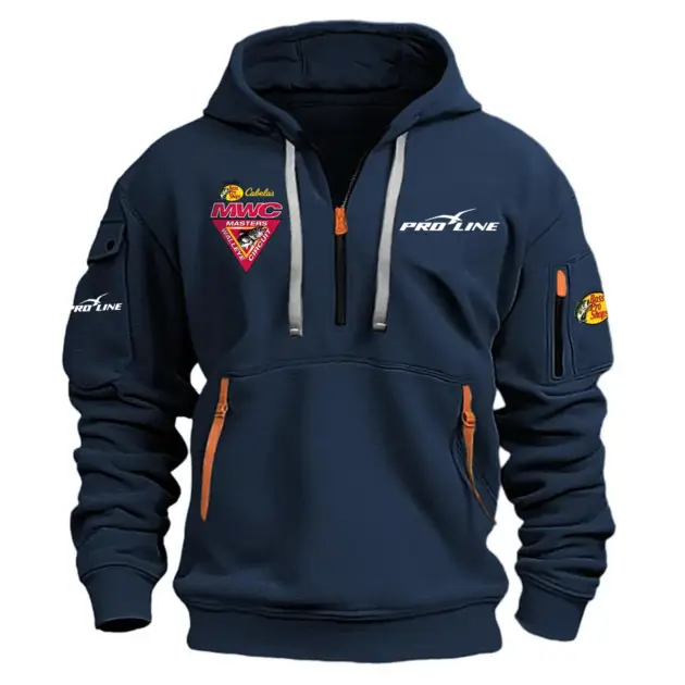 Pro-Line Masters Walleye Circuit Tournament Performance Half Zipper Hoodie HCAH11501PRMW - Pro-Line Masters Walleye Circuit Tournament Hoodie