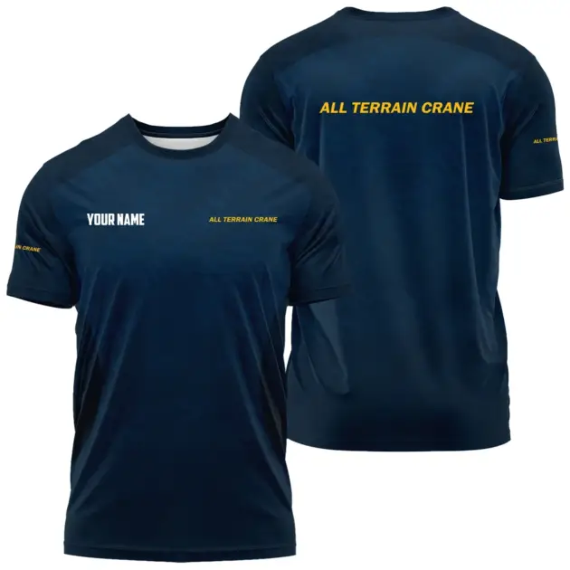 All Terrain Crane Exclusive Logo Performance Logo T-Shirt NBCRPLTS160101ATCZ - All Terrain Crane T-Shirt