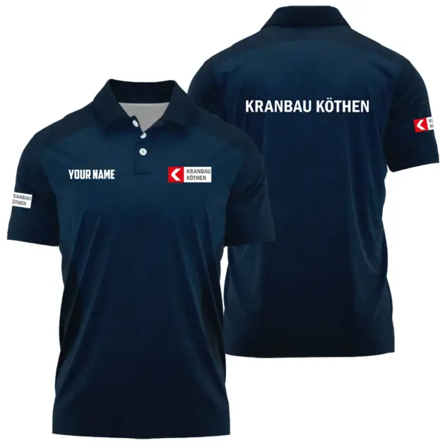 Kranbau Köthen Exclusive Logo Performance Logo Polo Shirt NBCRPLTS160101KKZ - Kranbau Köthen Polo Shirt