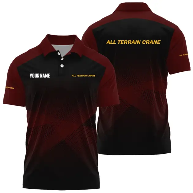 All Terrain Crane Exclusive Logo Performance Logo Polo Shirt NBCRPLTS160102ATCZ - All Terrain Crane Polo Shirt