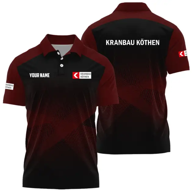 Kranbau Köthen Exclusive Logo Performance Logo Polo Shirt NBCRPLTS160102KKZ - Kranbau Köthen Polo Shirt