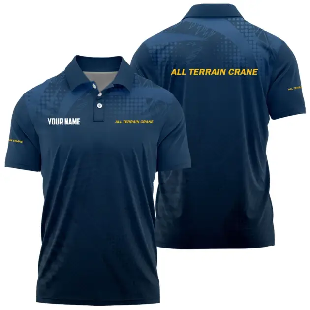 All Terrain Crane Exclusive Logo Performance Logo Polo Shirt NBCRPLTS160107ATCZ - All Terrain Crane Polo Shirt