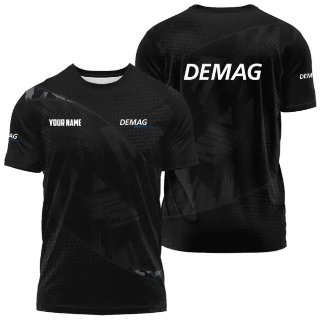 Demag Cranes Exclusive Logo Performance Logo T-Shirt NBCRPLTS160112DGZ - Demag Cranes T-Shirt