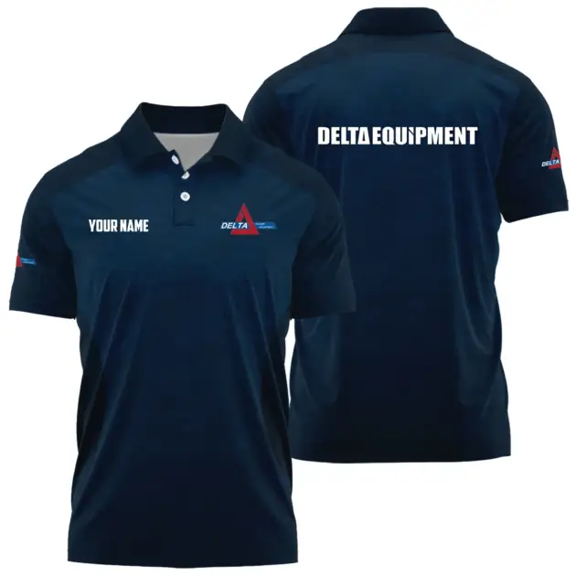 Delta Equipment Exclusive Logo Performance Logo Polo Shirt NBSGPLTS090101DEZ - Delta Equipment Polo Shirt