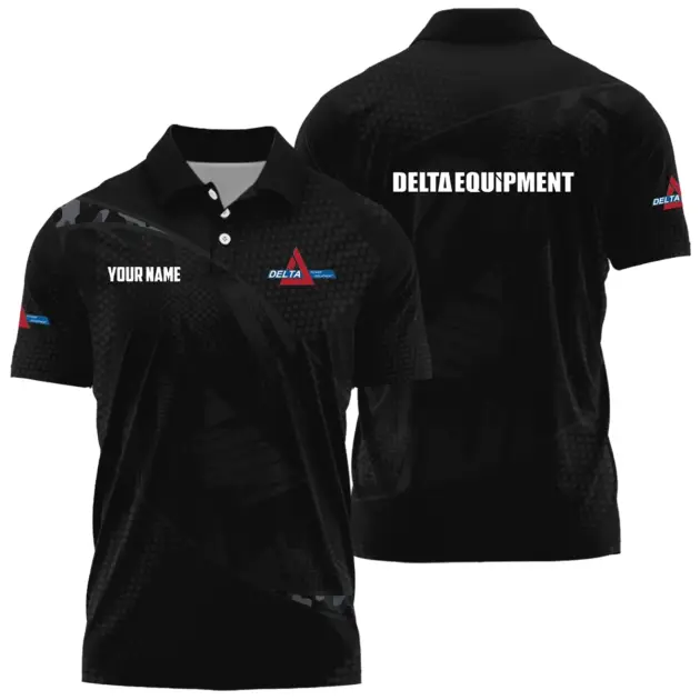 Delta Equipment Exclusive Logo Performance Logo Polo Shirt NBSGPLTS090112DEZ - Delta Equipment Polo Shirt