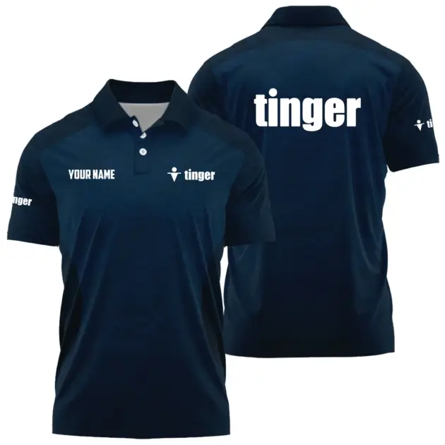 Tinger Exclusive Logo Performance Logo Polo Shirt NBTVPLTS100101TNZ - Tinger Polo Shirt