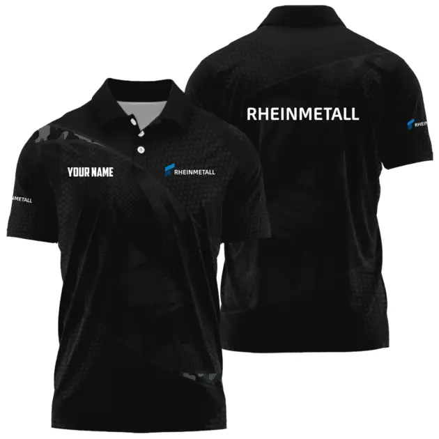 Rheinmetall Exclusive Logo Performance Logo Polo Shirt NBTVPLTS100112RNZ - Rheinmetall Polo Shirt