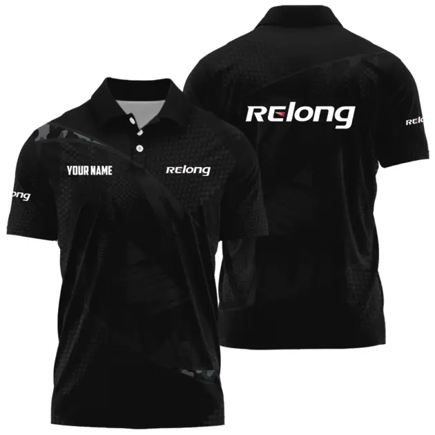 Relong Tech Exclusive Logo Performance Logo Polo Shirt NBTVPLTS100112RTZ - Relong Tech Polo Shirt