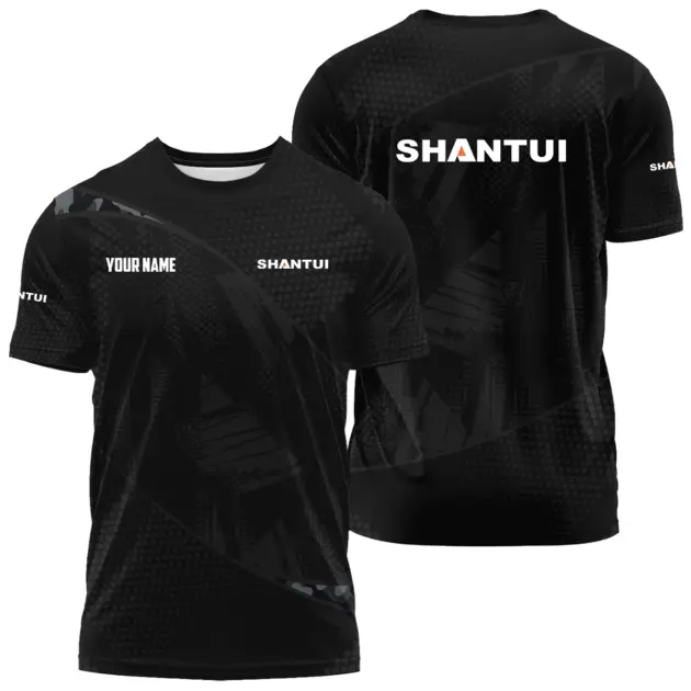 Shantui Construction Machinery Exclusive Logo Performance Logo T-Shirt NBTVPLTS100112SMZ - Shantui Construction Machinery T-Shirt