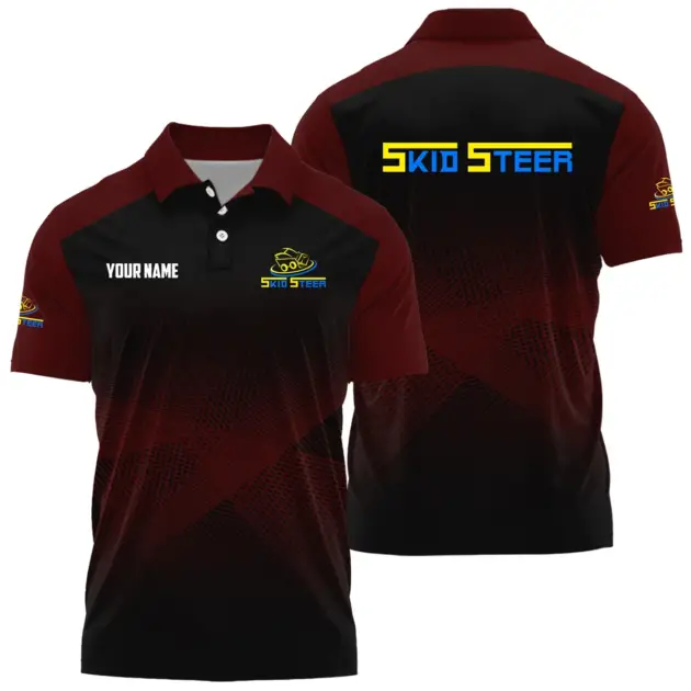Skid Steer Solutions Exclusive Logo Performance Logo Polo Shirt NBVMPLTS140102SSZ - Skid Steer Solutions Polo Shirt