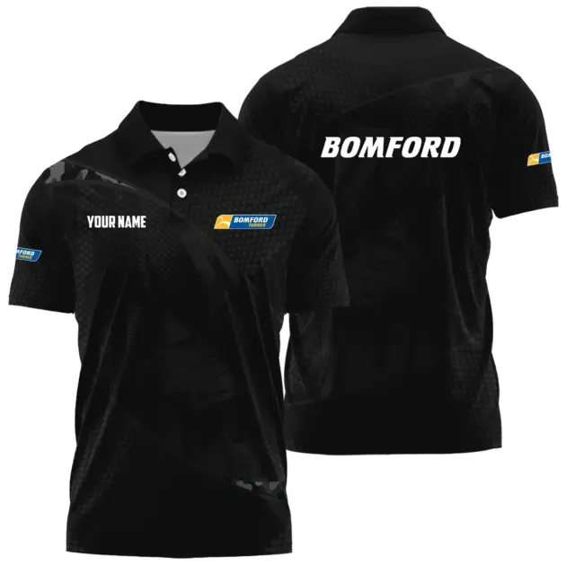 Bomford Turner Exclusive Logo Performance Logo Polo Shirt NBVMPLTS140112BTZ - Bomford Turner Polo Shirt