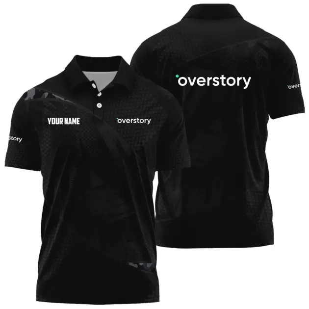 Overstory Exclusive Logo Performance Logo Polo Shirt NBVMPLTS140112OVZ - Overstory Polo Shirt