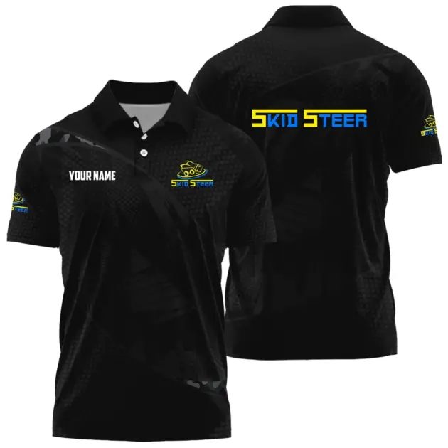 Skid Steer Solutions Exclusive Logo Performance Logo Polo Shirt NBVMPLTS140112SSZ - Skid Steer Solutions Polo Shirt
