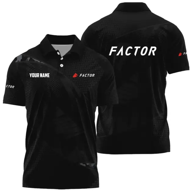 Factor Exclusive Logo Performance Polo Shirt OSBCLPLTS121112FAZ - Factor Polo Shirt