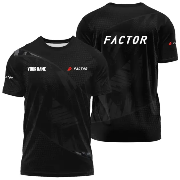 Factor Exclusive Logo Performance T-Shirt OSBCLPLTS121112FAZ - Factor T-Shirt