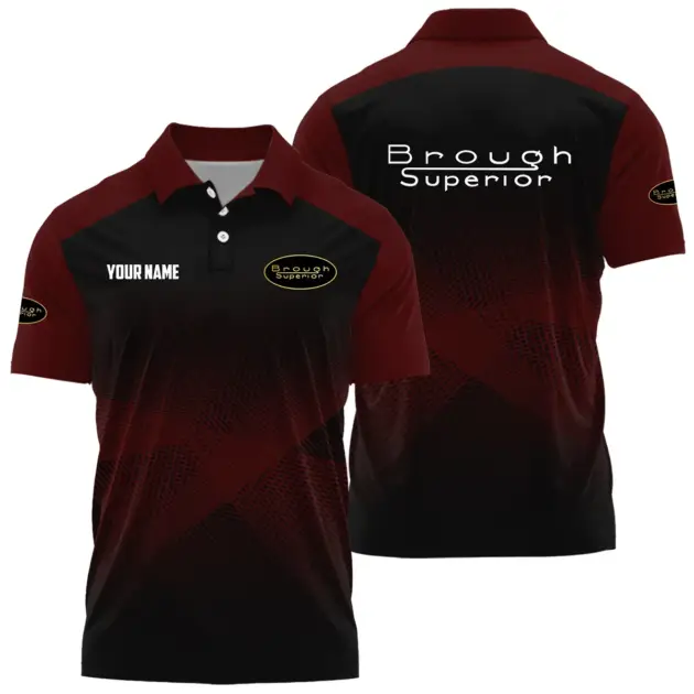 Brough Superior Exclusive Logo Performance Polo Shirt OSMTBPLTS121102BGSZ - Brough Superior Polo Shirt