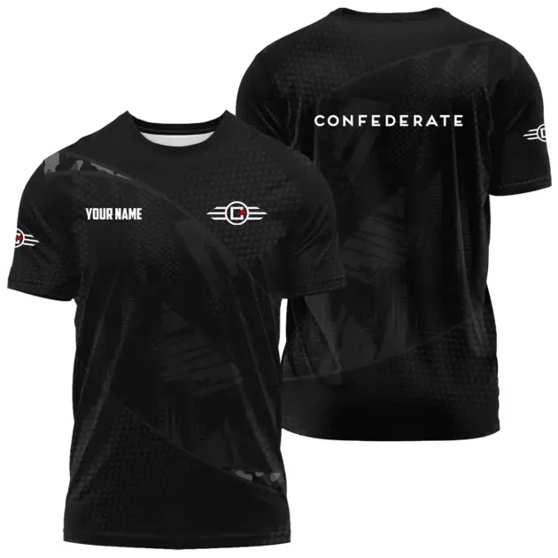 Confederate Motors Exclusive Logo Performance T-Shirt OSMTBPLTS121112CMZ - Confederate Motors T-Shirt