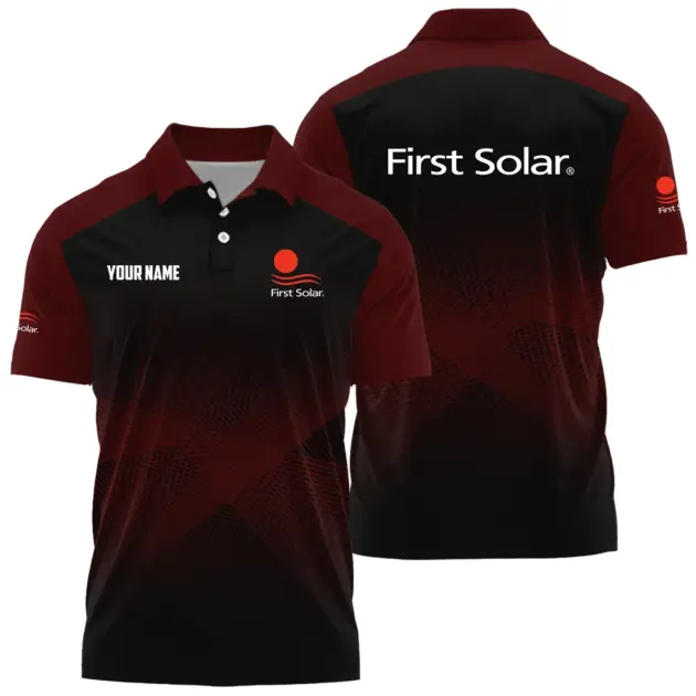 First Solar Exclusive Logo Performance Polo Shirt OUEPPLTS301202FSZ - First Solar Polo Shirt