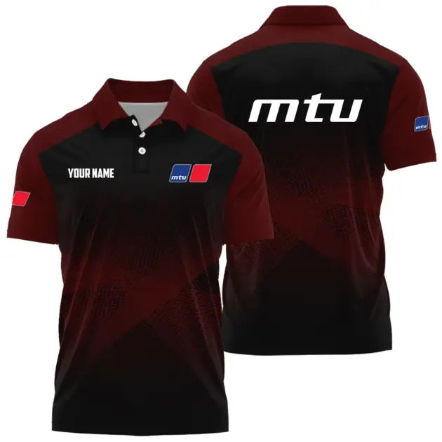 MTU Exclusive Logo Performance Polo Shirt OUEPPLTS301202MTZ - MTU Polo Shirt