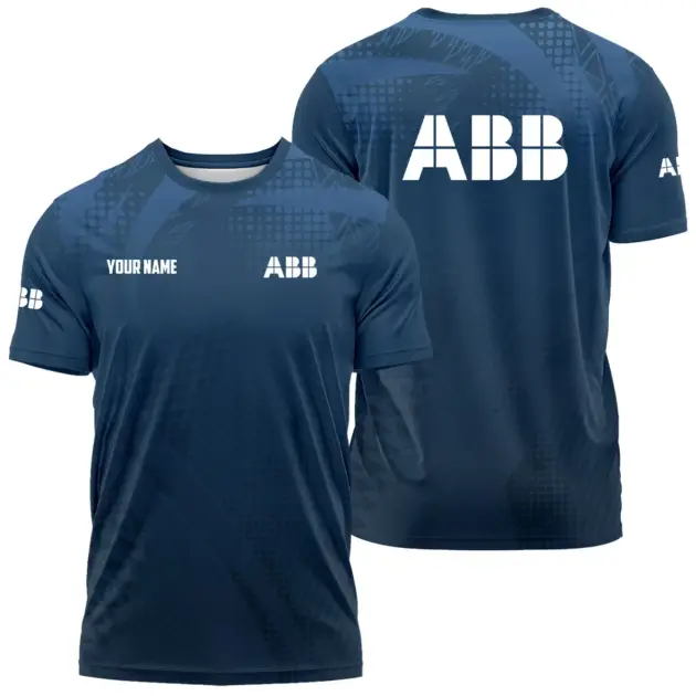 ABB Exclusive Logo Performance T-Shirt OUEPPLTS301207ABZ - ABB T-Shirt