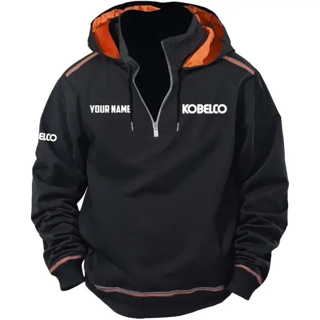 Kobelco Exclusive Logo Performance Tactical Hooded Sweatshirt OUFACBHS0819KEZ - Kobelco Sweatshirt