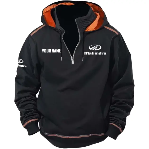 Mahindra Exclusive Logo Performance Tactical Hooded Sweatshirt OUFACBHS0819MDZ - Mahindra Sweatshirt