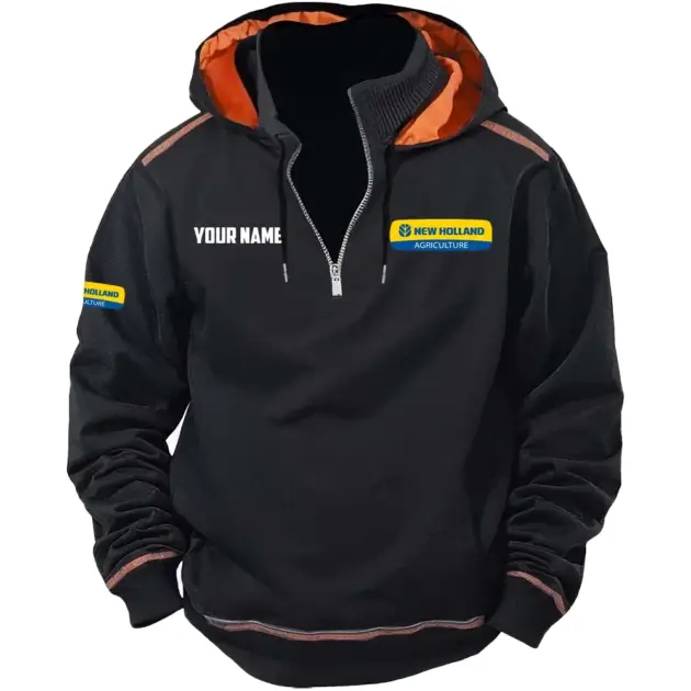 New Holland Exclusive Logo Performance Tactical Hooded Sweatshirt OUFACBHS0819NHZ - New Holland Sweatshirt