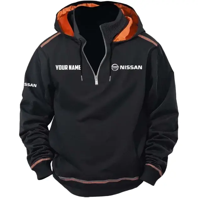 Nissan Exclusive Logo Performance Tactical Hooded Sweatshirt OUFACBHS0819NIZ - Nissan Sweatshirt