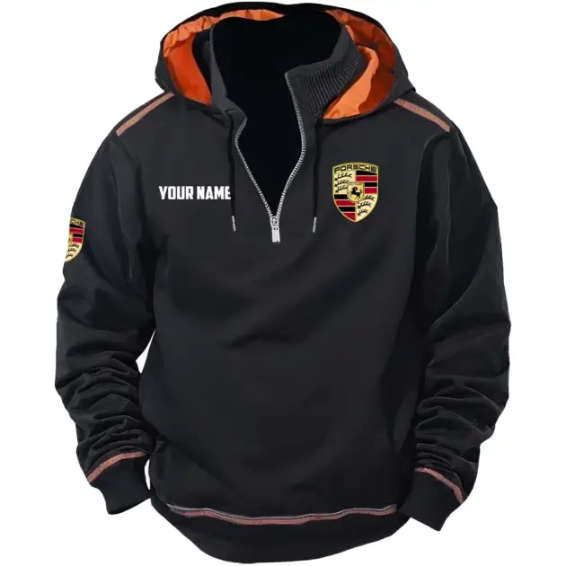 Porsche Exclusive Logo Performance Tactical Hooded Sweatshirt OUFACBHS0819POSZ - Porsche Sweatshirt