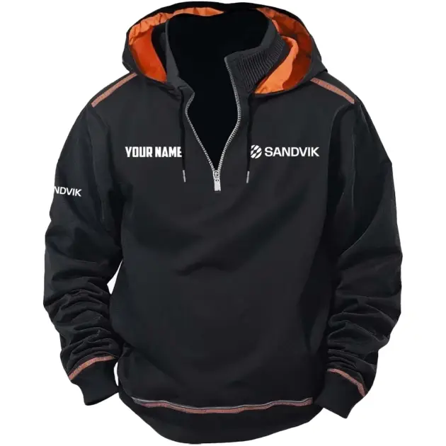 Sandvik Exclusive Logo Performance Tactical Hooded Sweatshirt OUFACBHS0819SVZ - Sandvik Sweatshirt