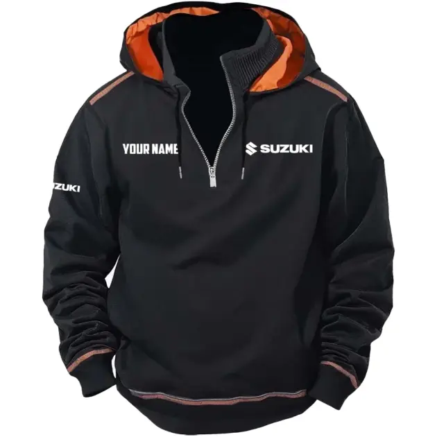 Suzuki Exclusive Logo Performance Tactical Hooded Sweatshirt OUFACBHS0819SZZ - Suzuki Sweatshirt