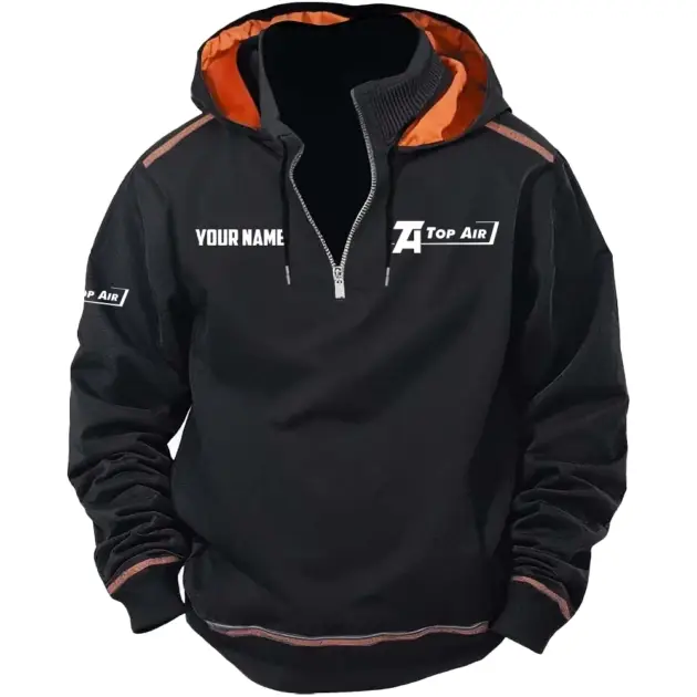 Top Air Exclusive Logo Performance Tactical Hooded Sweatshirt OUFACBHS0819TAZ - Top Air Sweatshirt