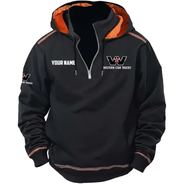 Western Star Exclusive Logo Performance Tactical Hooded Sweatshirt OUFACBHS0819WSZ - Western Star Sweatshirt
