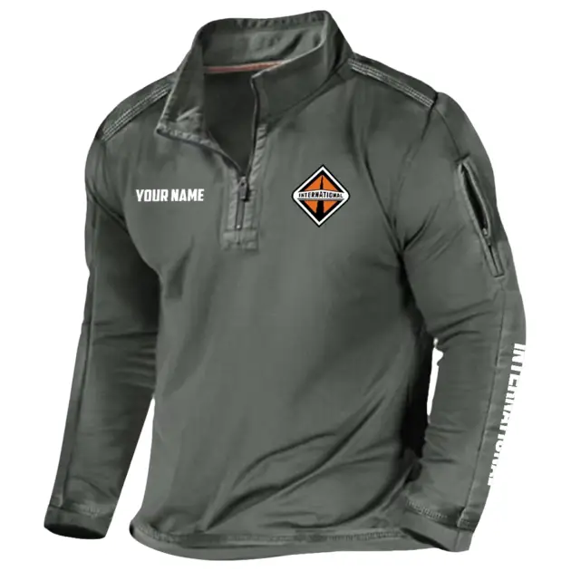 International Trucks Exclusive Logo Performance Tactical Outdoor Sweatshirt OUFAH1300819INZ - International Trucks Sweatshirt