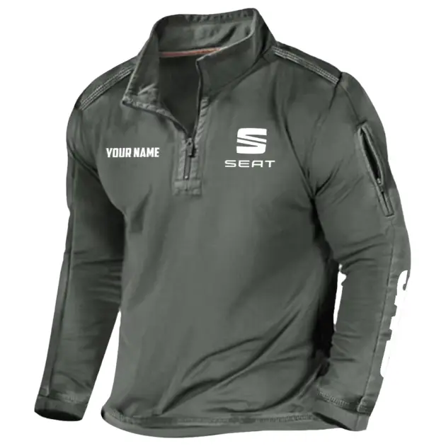 SEAT Cars Exclusive Logo Performance Tactical Outdoor Sweatshirt OUFAH1300819SETZ - SEAT Cars Sweatshirt