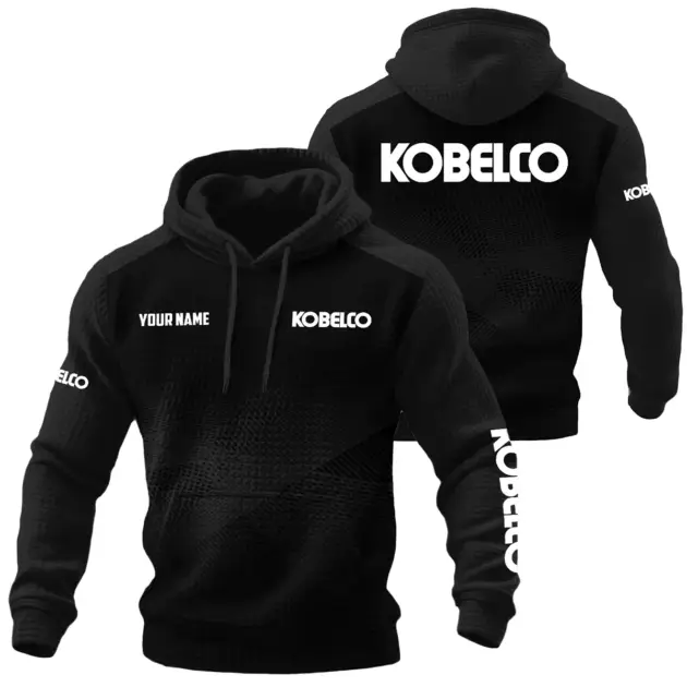 Kobelco Exclusive Logo Performance Waffle Quilted Hoodie OUFAH3580819KEZ - Kobelco Hoodie