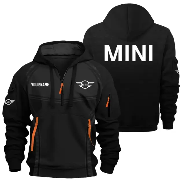 Mini Exclusive Logo Performance Hoodie Half Zipper OUFAHHZ081914MINZ - Mini Hoodie