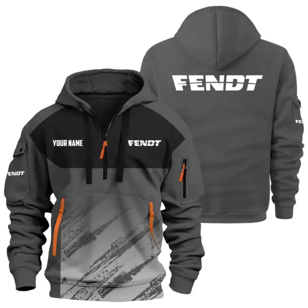 Fendt Exclusive Logo Performance Hoodie Half Zipper OUFAHHZ0819C04FEZ - Fendt Hoodie