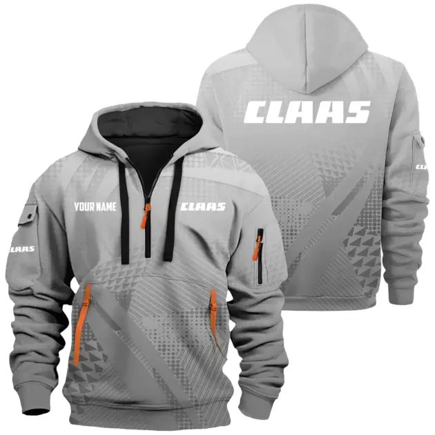 Claas Exclusive Logo Performance Hoodie Half Zipper OUFAHHZ0819C07CLZ - Claas Hoodie