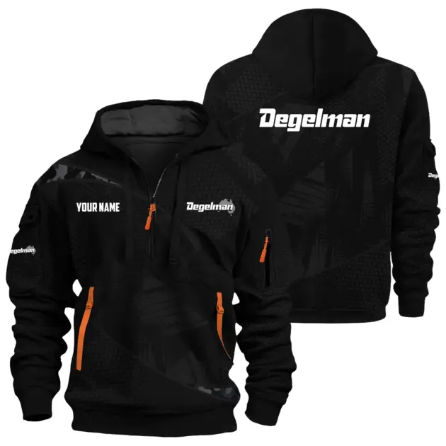 Degelman Industries Exclusive Logo Performance Hoodie Half Zipper OUFAHHZ0819C12DIZ - Degelman Industries Hoodie