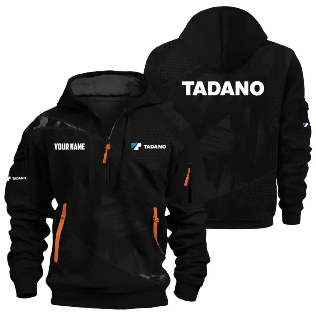Tadano Exclusive Logo Performance Hoodie Half Zipper OUFAHHZ0819C12TDZ - Tadano Hoodie