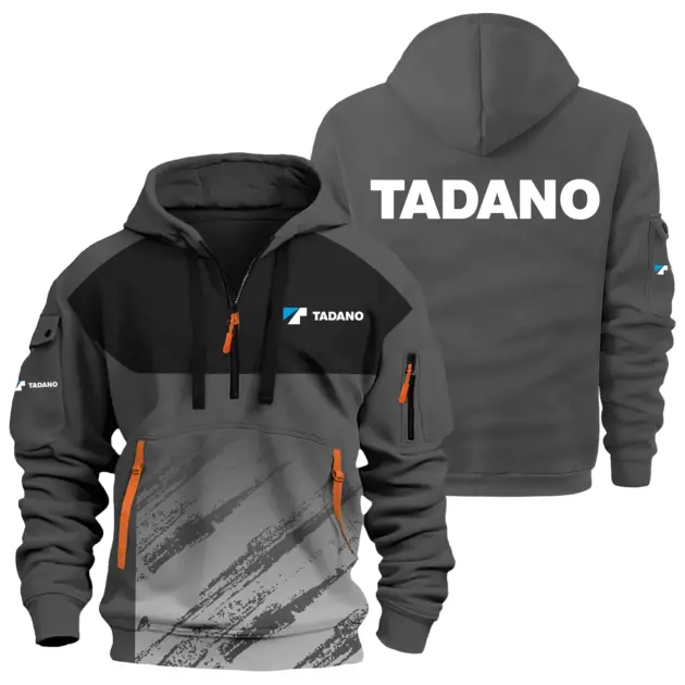 Tadano Exclusive Logo Performance Half Zipper Hoodie OUFAHHZ3D081904TDZ - Tadano Hoodie