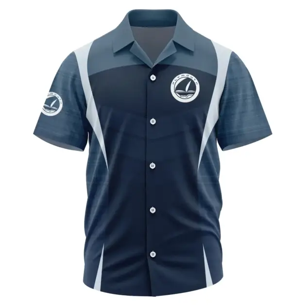 Plymouth Exclusive Logo Performance Short Sleeve Camp Collar Shirt OUFAHWS3D081903PYZ - Plymouth Shirt