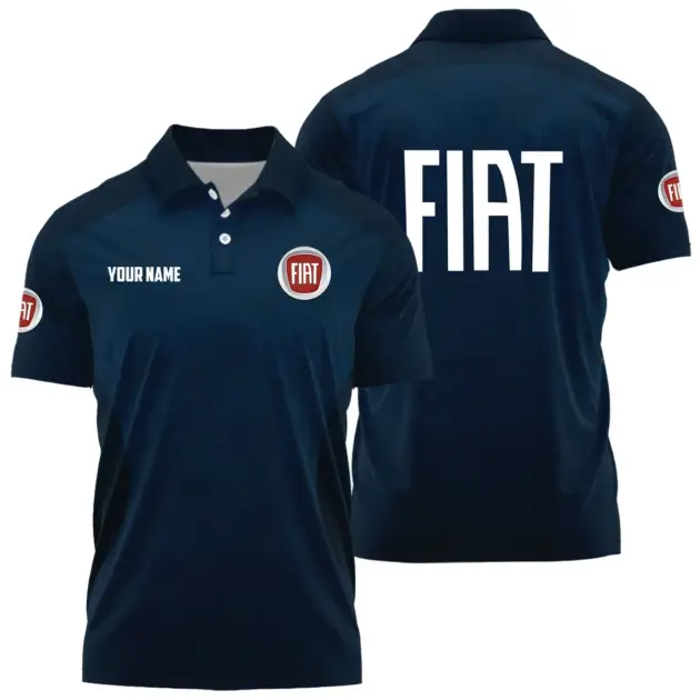 Fiat Exclusive Logo Performance Polo Shirt OUFAPLTS081901FTZ - Fiat Polo Shirt
