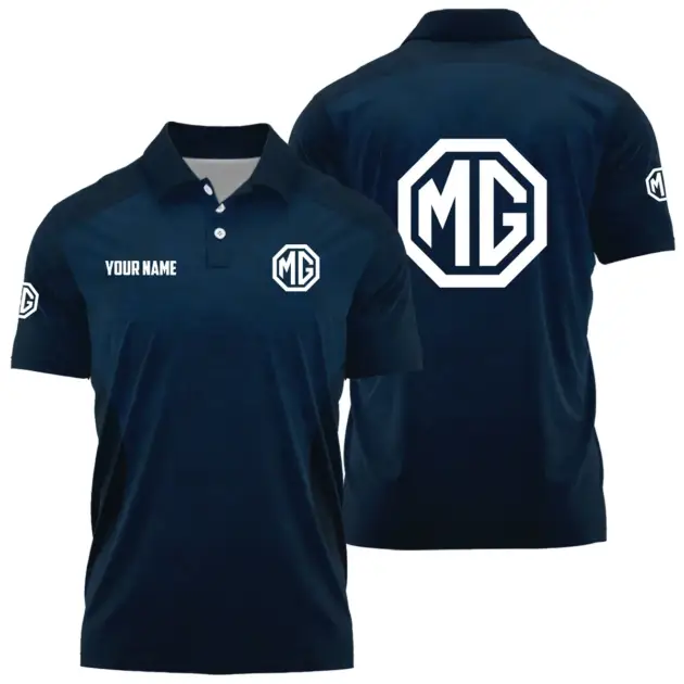 MG Cars Exclusive Logo Performance Polo Shirt OUFAPLTS081901MGZ - MG Cars Polo Shirt