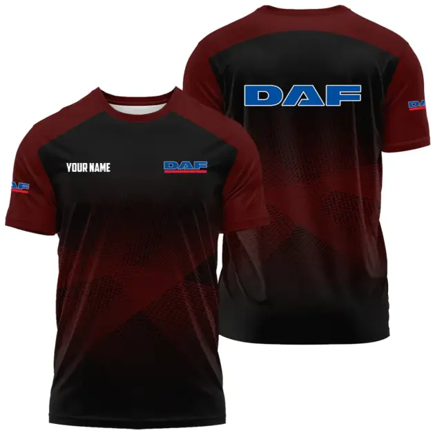 DAF Trucks Exclusive Logo Performance T-Shirt OUFAPLTS081902DAZ - DAF Trucks T-Shirt