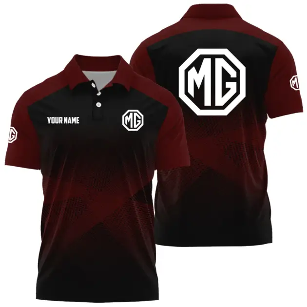 MG Cars Exclusive Logo Performance Polo Shirt OUFAPLTS081902MGZ - MG Cars Polo Shirt