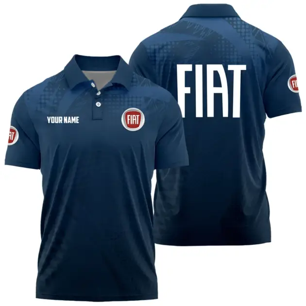 Fiat Exclusive Logo Performance Polo Shirt OUFAPLTS081907FTZ - Fiat Polo Shirt