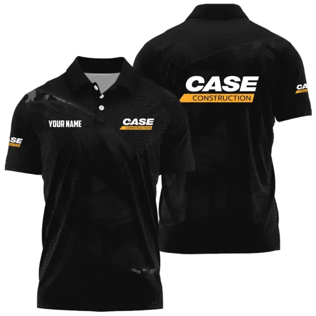 Case Construction Exclusive Logo Performance Polo Shirt OUFAPLTS081912CCZ - Case Construction Polo Shirt
